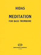 MEDITATION FOR BASS TROMBONE cover